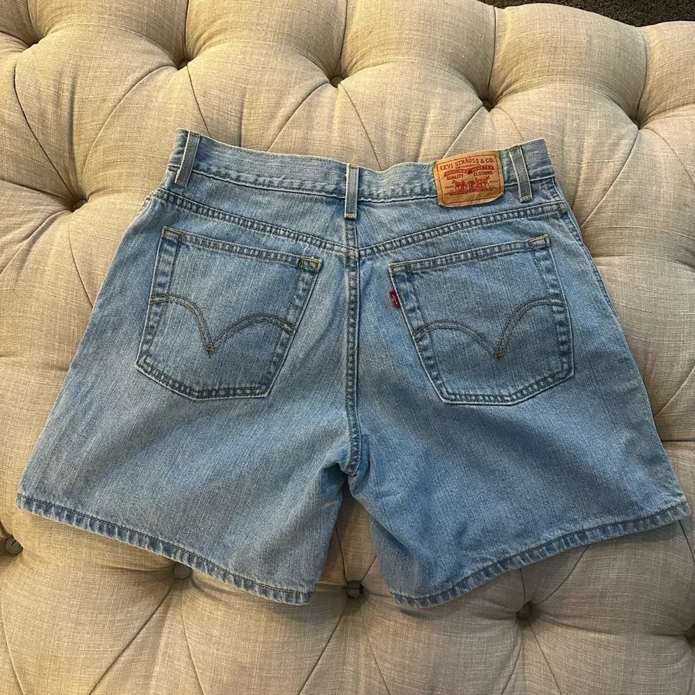 Levi's Light Blue Jean Shorts for Men